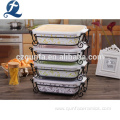 Custom Multilayer Colorful Ceramic Bakeware Set